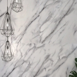 Panele ścienne KORNER SPECTRA WALL MARMUR BIANCO 4mm 25-SPC-SPCTR-06F 120cmx30cm